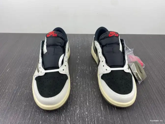 Rep Kickmax Olive Jordan Scott Low Travis Air x 1 WMNS DZ4137-106 OG 0513